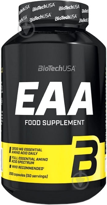 Аминокислоты BioTechUSA EAA Caps без вкуса 200 капс. 50 порц. - фото 1
