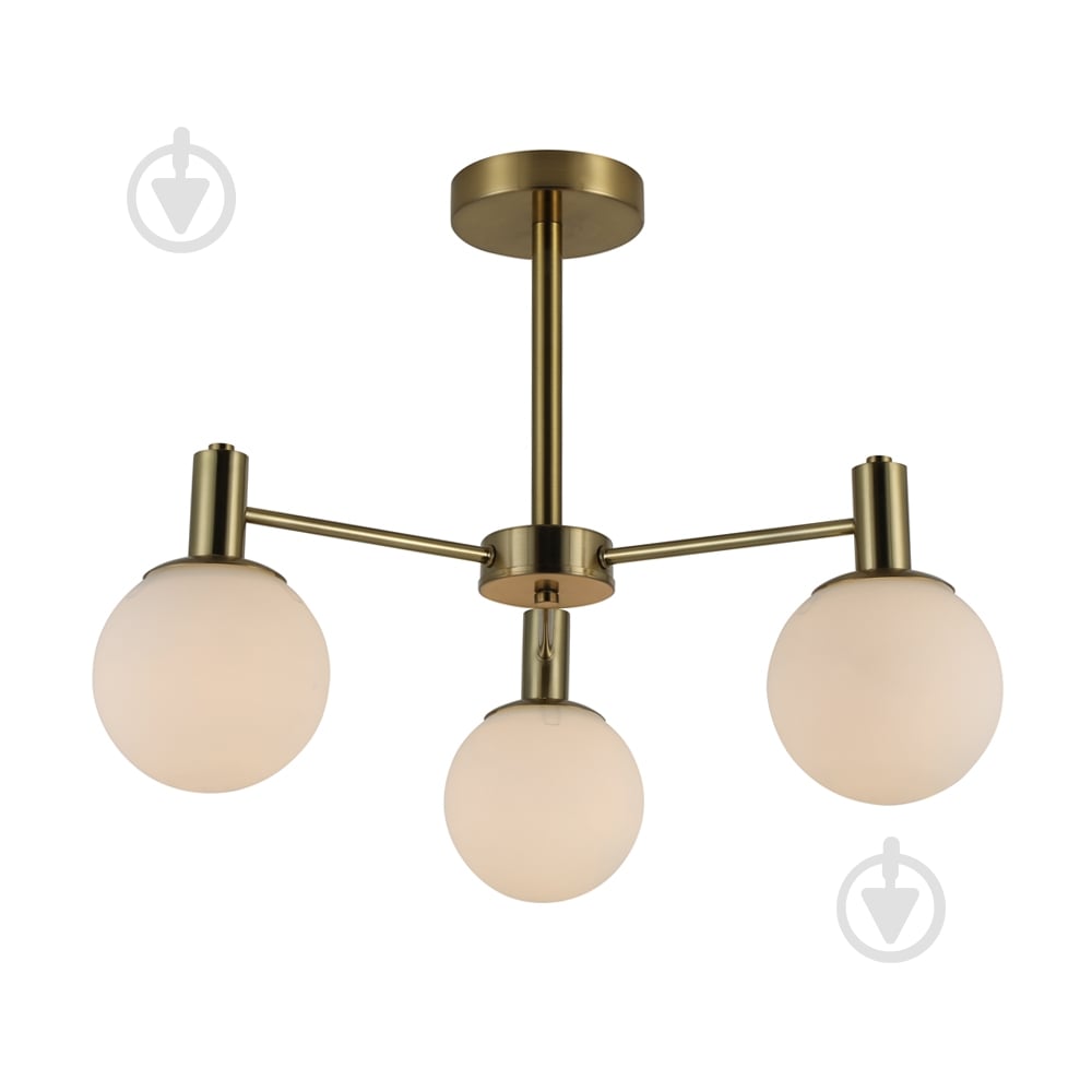 Люстра подвесная ARDERO Neapol 3xE27 золото/белый BL1530 - фото 1 Люстра подвесная ARDERO Neapol 3xE27 золото/белый BL1530 - фото 1