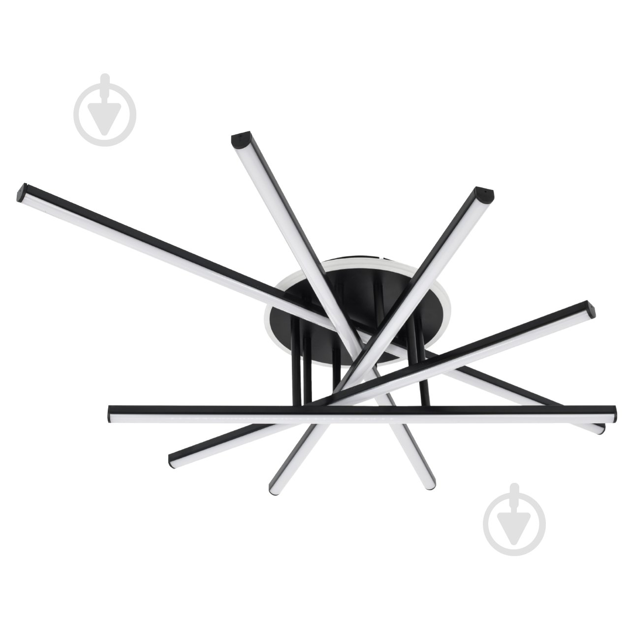 Люстра стельова NEW ARTIER STEUART 5-1-C BK 110 Вт чорний - фото 1 Люстра стельова NEW ARTIER STEUART 5-1-C BK 110 Вт чорний - фото 1