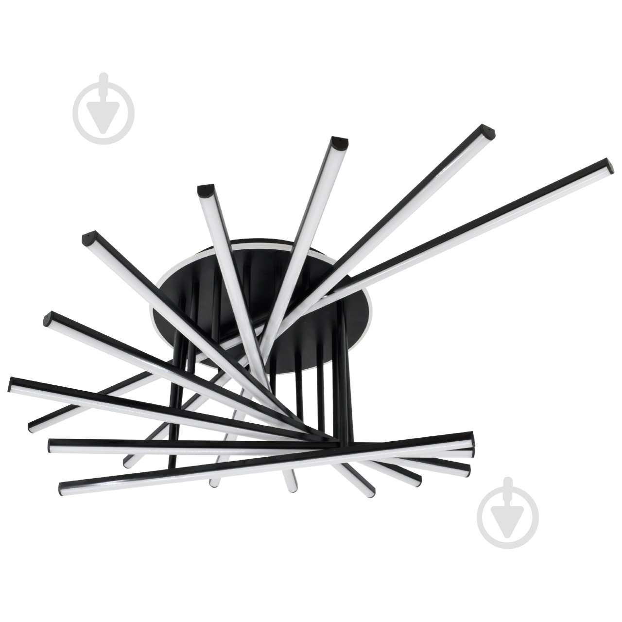 Люстра потолочная NEW ARTIER STEUART 9-1-C BK 200 Вт черный - фото 1 Люстра потолочная NEW ARTIER STEUART 9-1-C BK 200 Вт черный - фото 1