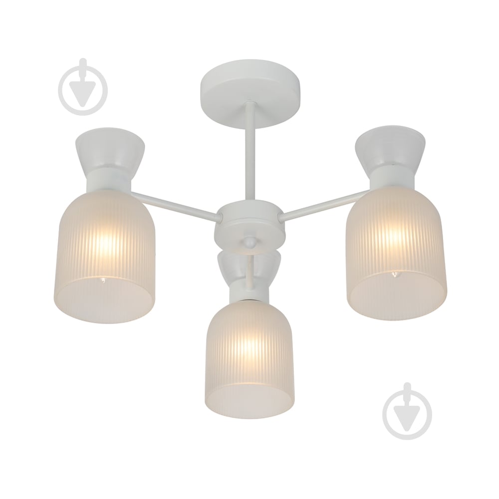 Люстра потолочная ARDERO Sharlott 3xE14 белый BL1630 - фото 1 Люстра потолочная ARDERO Sharlott 3xE14 белый BL1630 - фото 1