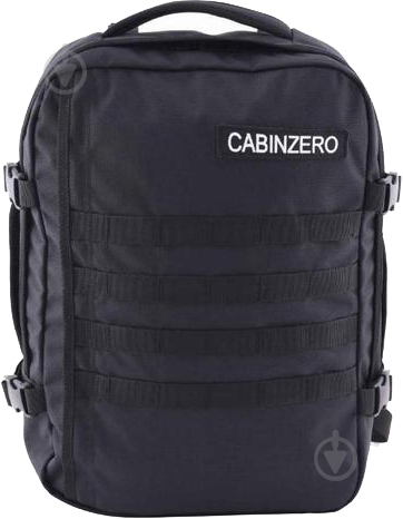 Рюкзак CabinZero MILITARY 28L/Absolute Black Cz19-1401 - фото 1 Рюкзак CabinZero MILITARY 28L/Absolute Black Cz19-1401 - фото 1