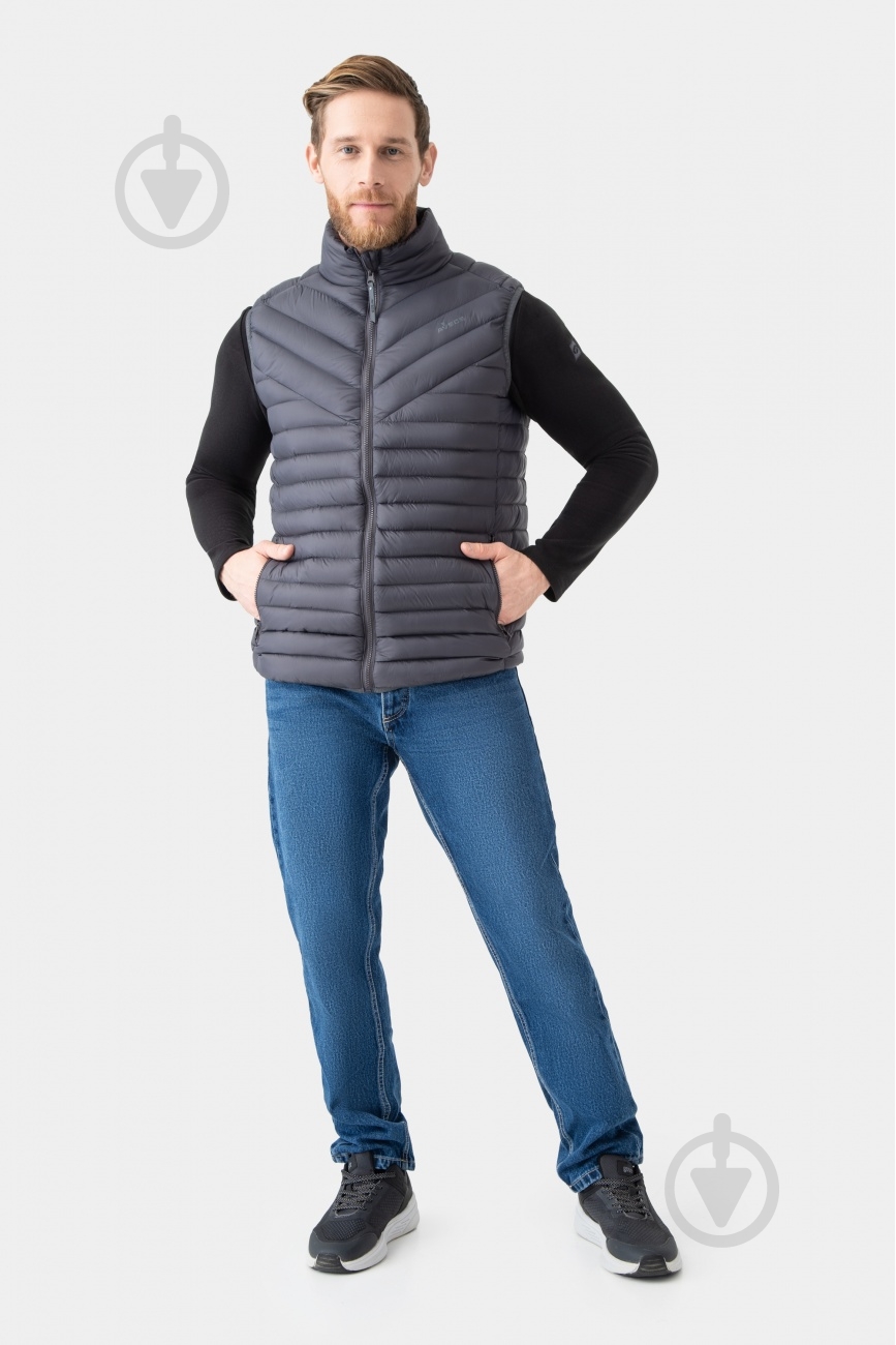 Жилет Avecs AV-50389В/17 р.5XL темно-серый - фото 6