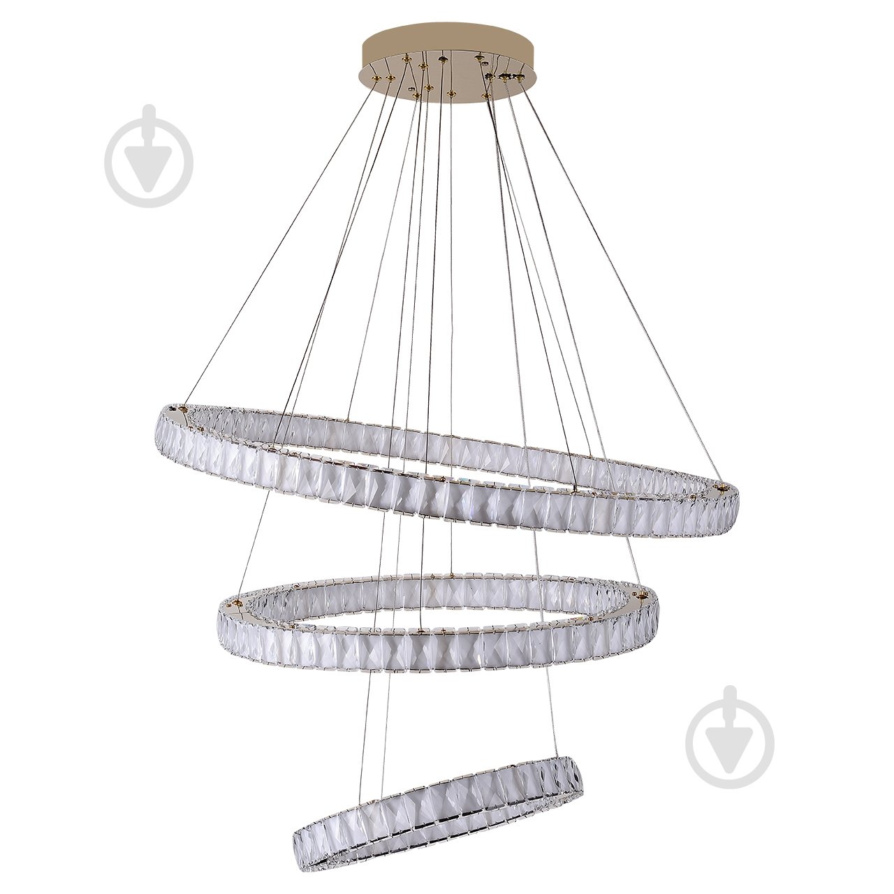 Люстра підвісна NEW ARTIER CRISTAL-ART GD 264 Вт Золотиста - фото 1 Люстра підвісна NEW ARTIER CRISTAL-ART GD 264 Вт Золотиста - фото 1