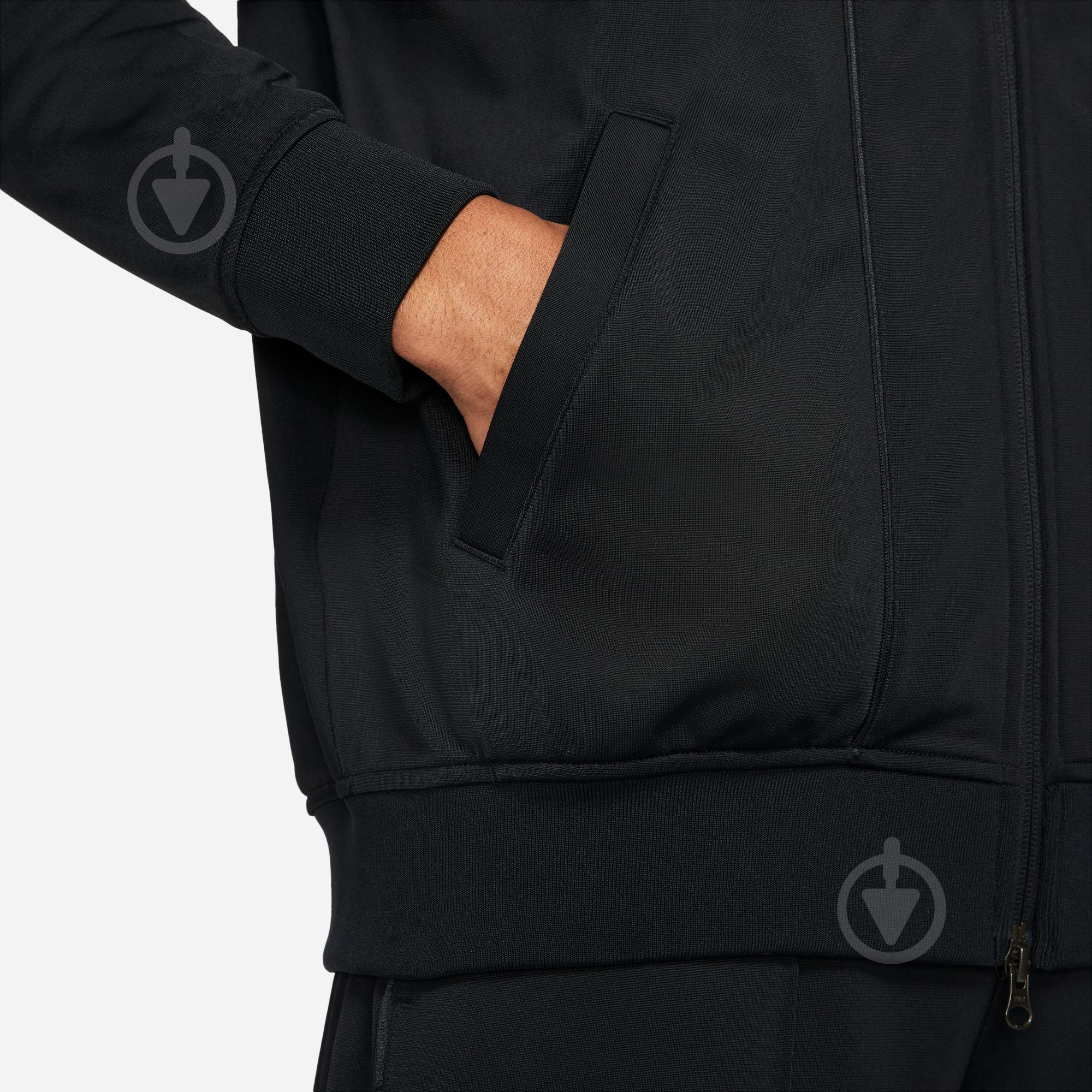Джемпер Nike M NKCT HERITAGE SUIT JKT DC0620-010 р.S черный - фото 4