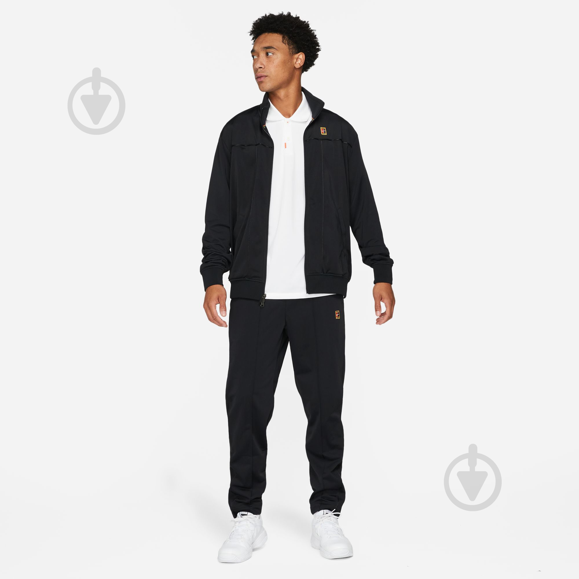 Джемпер Nike M NKCT HERITAGE SUIT JKT DC0620-010 р.S черный - фото 6