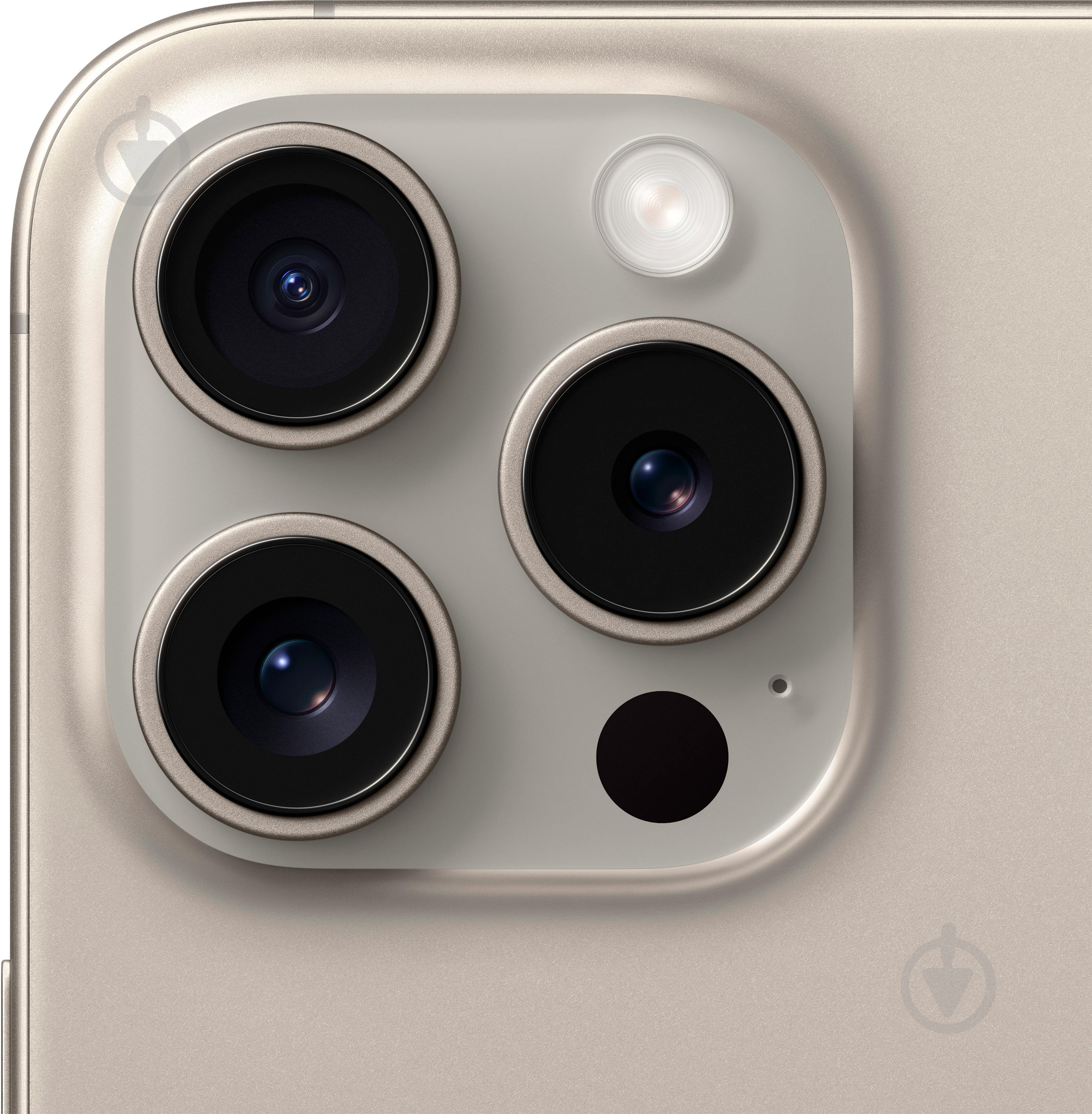 Смартфон Apple iPhone 15 Pro 128GB Natural Titanium (MTUX3RX/A) - фото 5