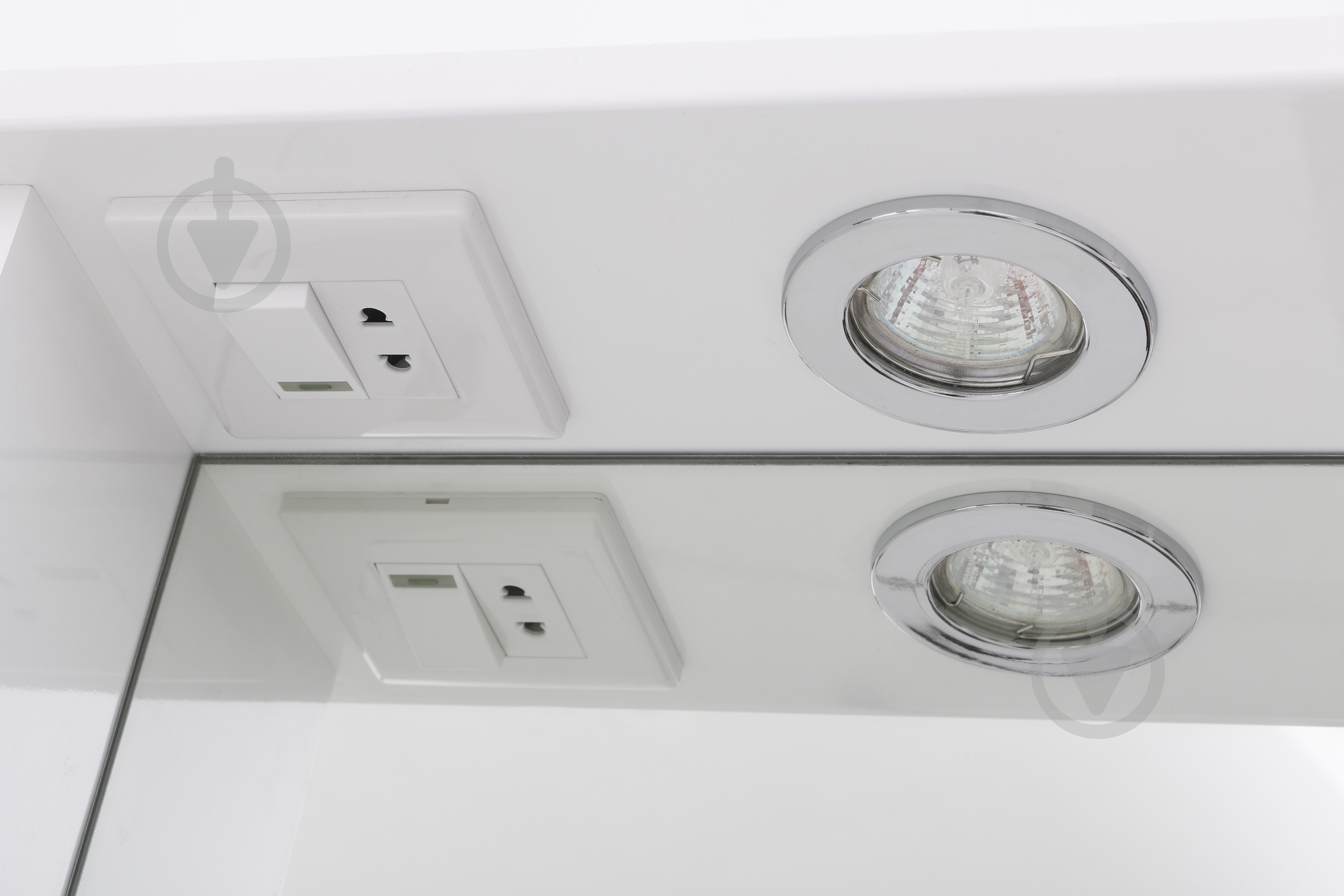 Зеркало со шкафчиком ХАСТ Мадрид 60 шкафчик слева - фото 2