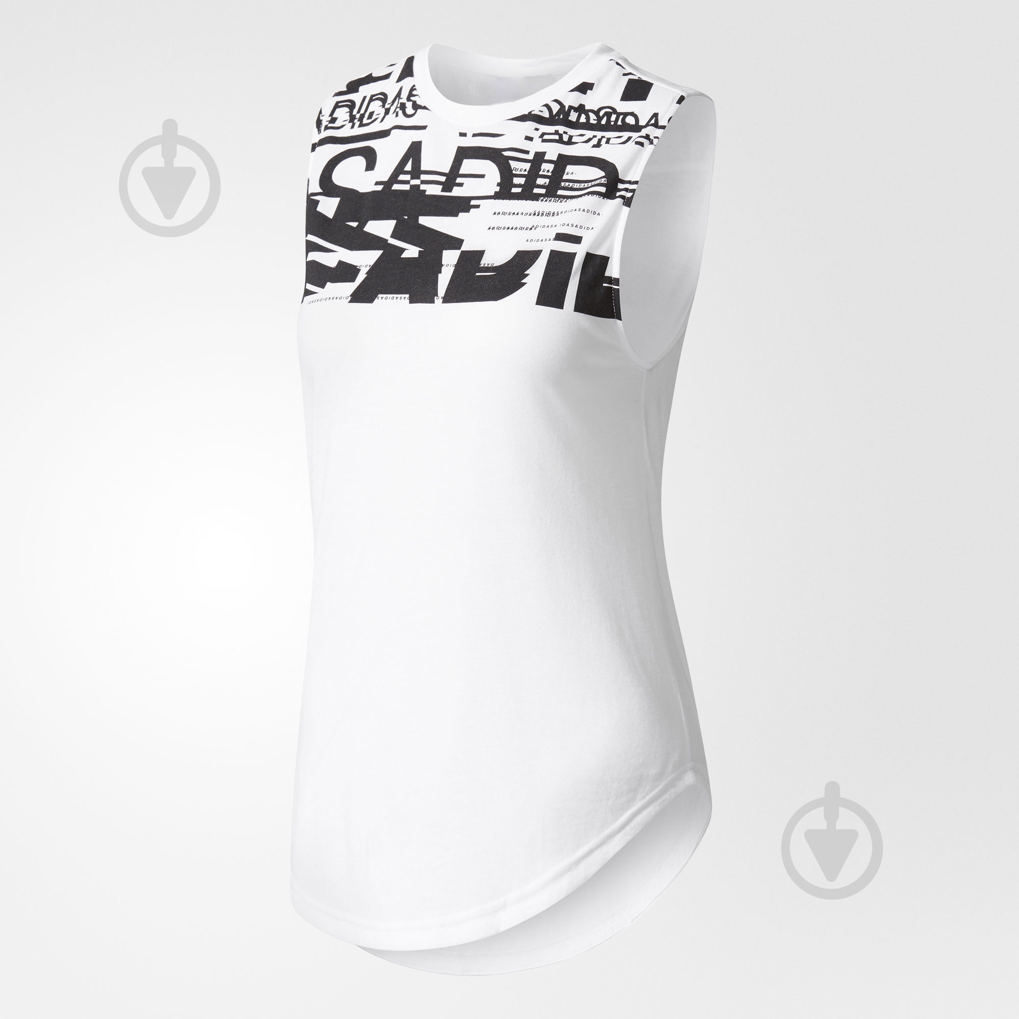 Майка Adidas BP9284 р.S белый - фото 1 Майка Adidas BP9284 р.S белый - фото 1