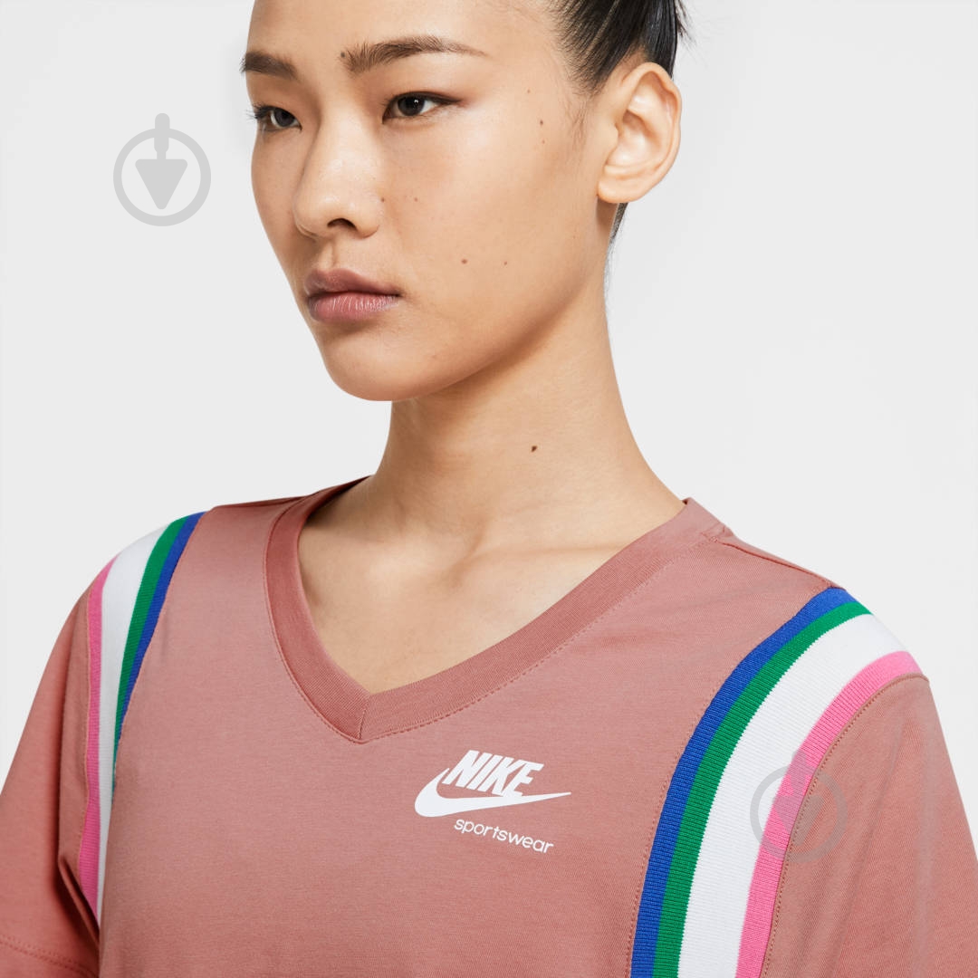 Футболка Nike W NSW HRTG TOP CU5885-685 р.S розовый - фото 6 Футболка Nike W NSW HRTG TOP CU5885-685 р.S розовый - фото 6