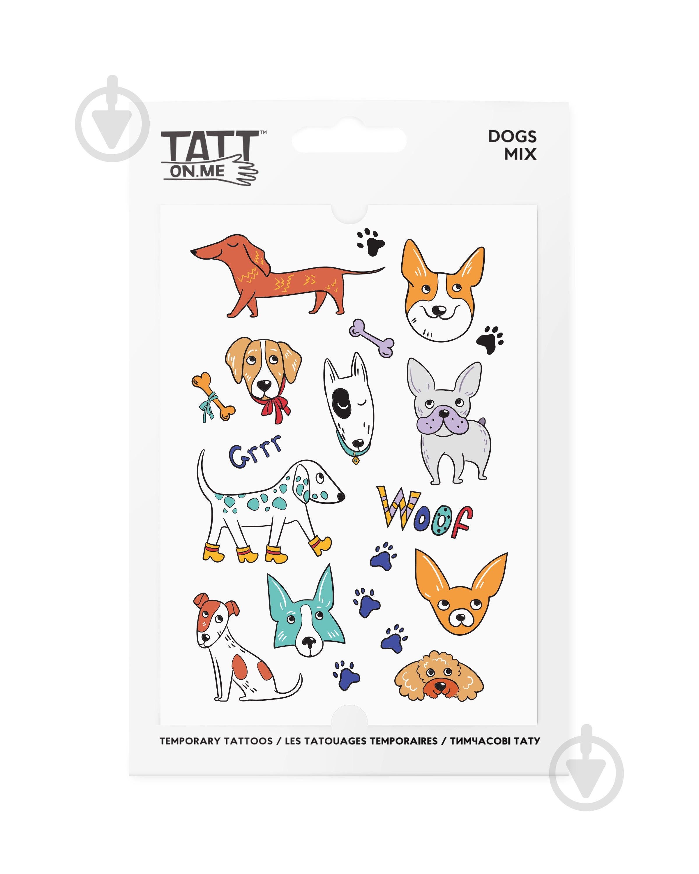 Временная татуировка TATTon.me TMDogs - фото 1 Временная татуировка TATTon.me TMDogs - фото 1