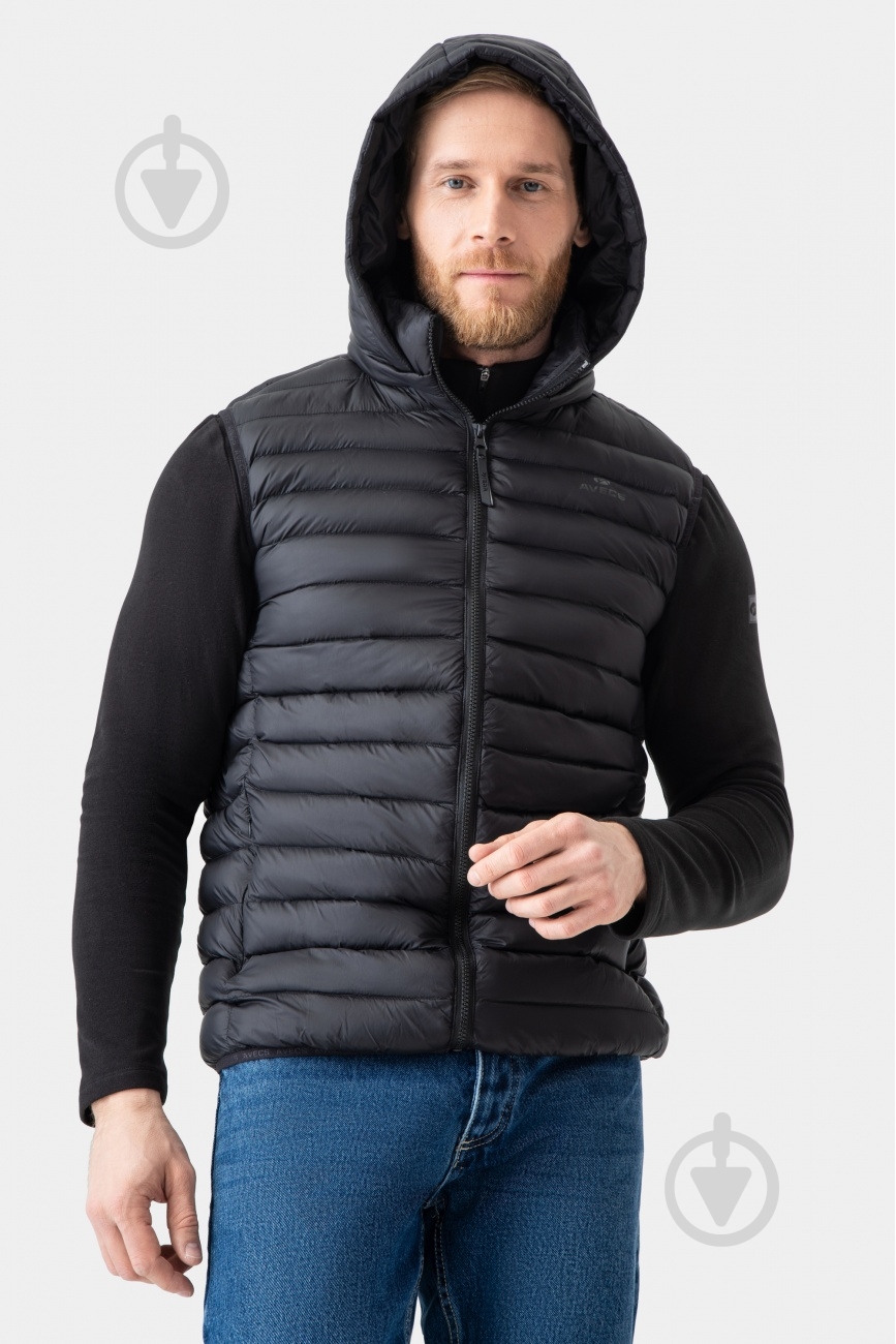 Жилет Avecs AV-50390/1 р.2XL черный - фото 3