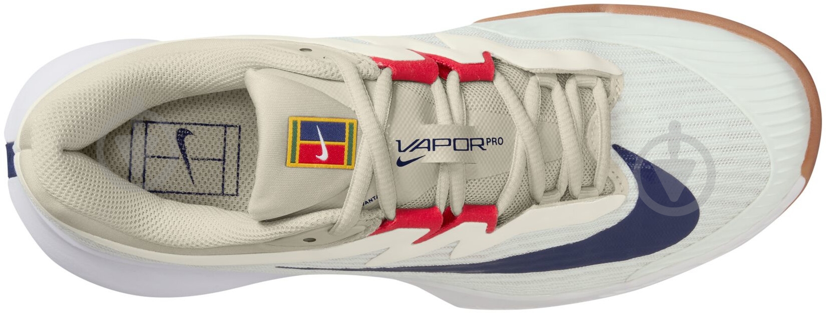 Кросівки жіночі Nike Vapor Pro 3 FZ2158-100 р.40 бежеві - фото 8 Кросівки жіночі Nike Vapor Pro 3 FZ2158-100 р.40 бежеві - фото 8