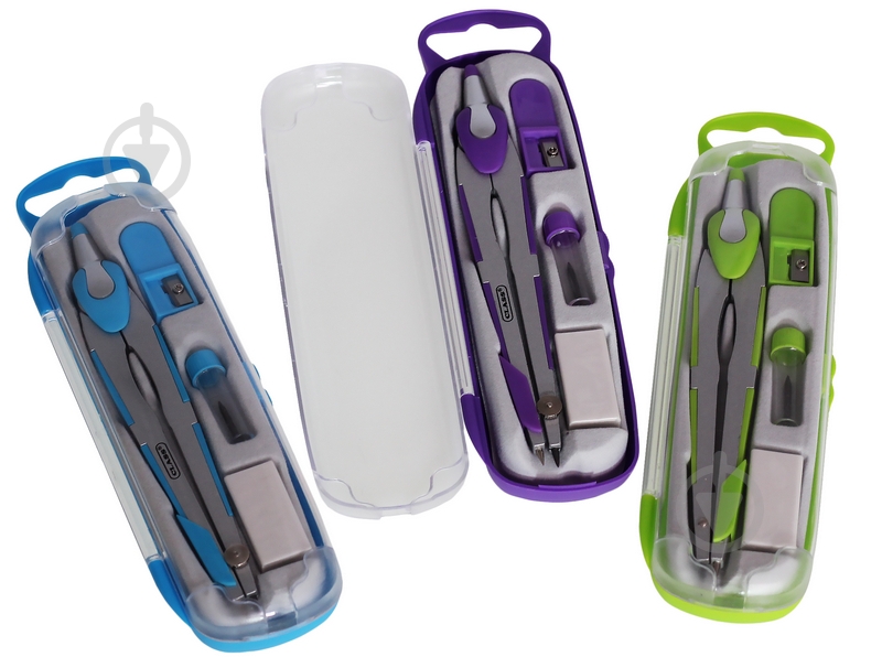 Готовальня Techno 4 предмети колір в асортименті 9038С CLASS - фото 1