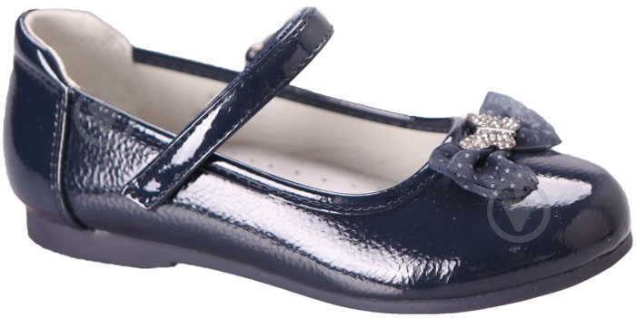 Туфли для девочки ТОМ.М р.30 синий 3724А - фото 1 Туфли для девочки ТОМ.М р.30 синий 3724А - фото 1