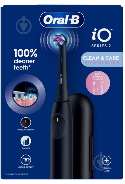 Электрическая зубная щетка Oral-B iO Series 2 iOS2.1EF9.2K типа 3770 + дорожный футляр (80846819) - фото 2