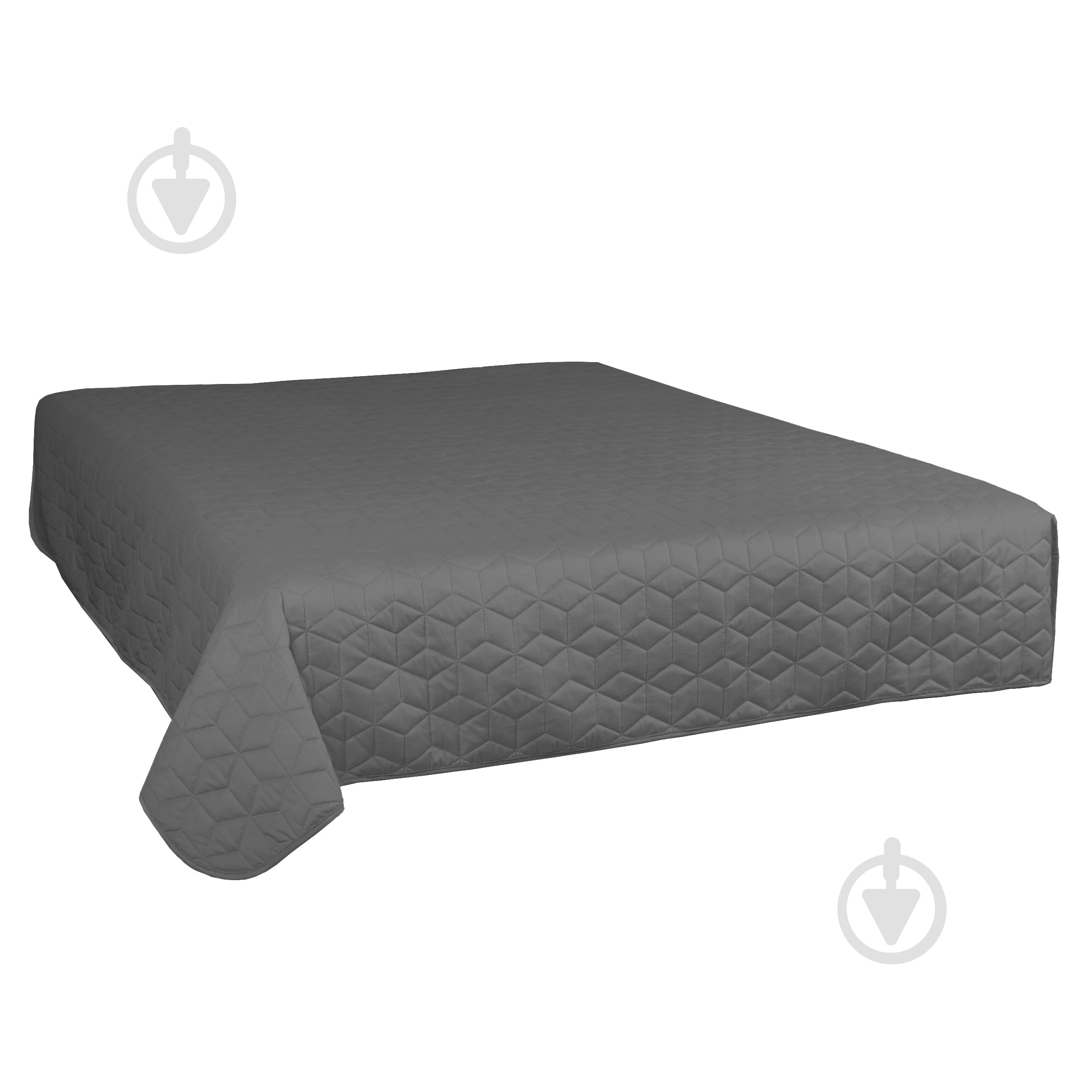 Покрывало Cube 220x240 см La Nuit серый - фото 1