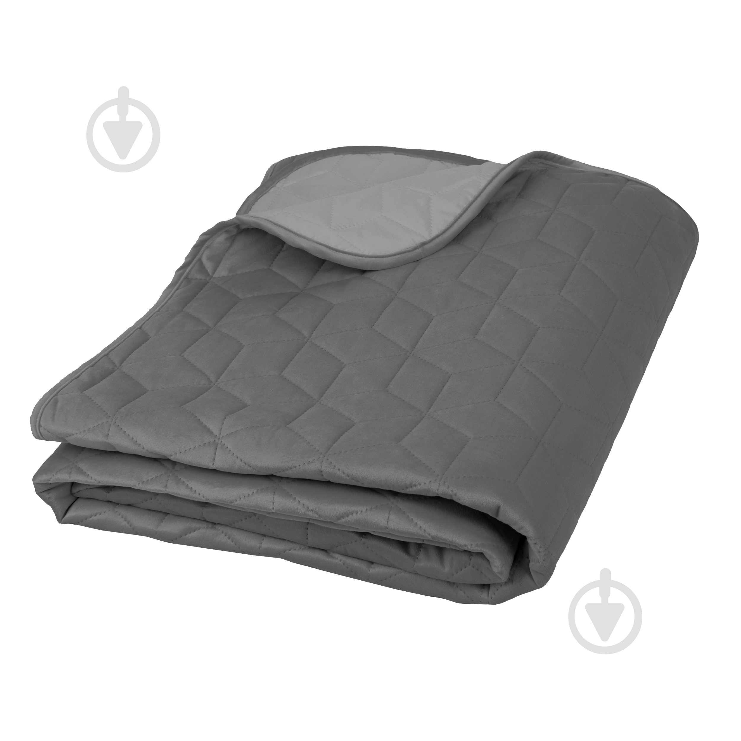 Покрывало Cube 220x240 см La Nuit серый - фото 2