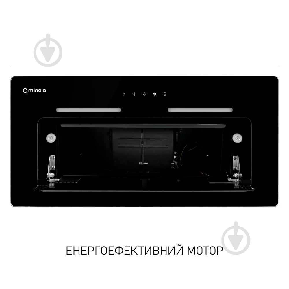 Витяжка Minola HBI 6673 BL GLASS 1000 LED Line повновбудовувана — фото 4