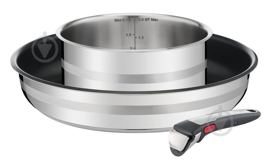 Набор посуды Tefal Ingenio от Jamie Oliver 3 предмета L9569232 - фото 1
