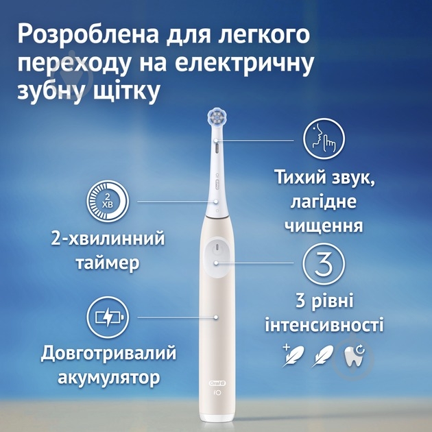 Электрическая зубная щетка Oral-B iO Series 2 iOS2.1C9.1CK типа 3770 + дорожный чехол (80846820) - фото 6 Электрическая зубная щетка Oral-B iO Series 2 iOS2.1C9.1CK типа 3770 + дорожный чехол (80846820) - фото 6