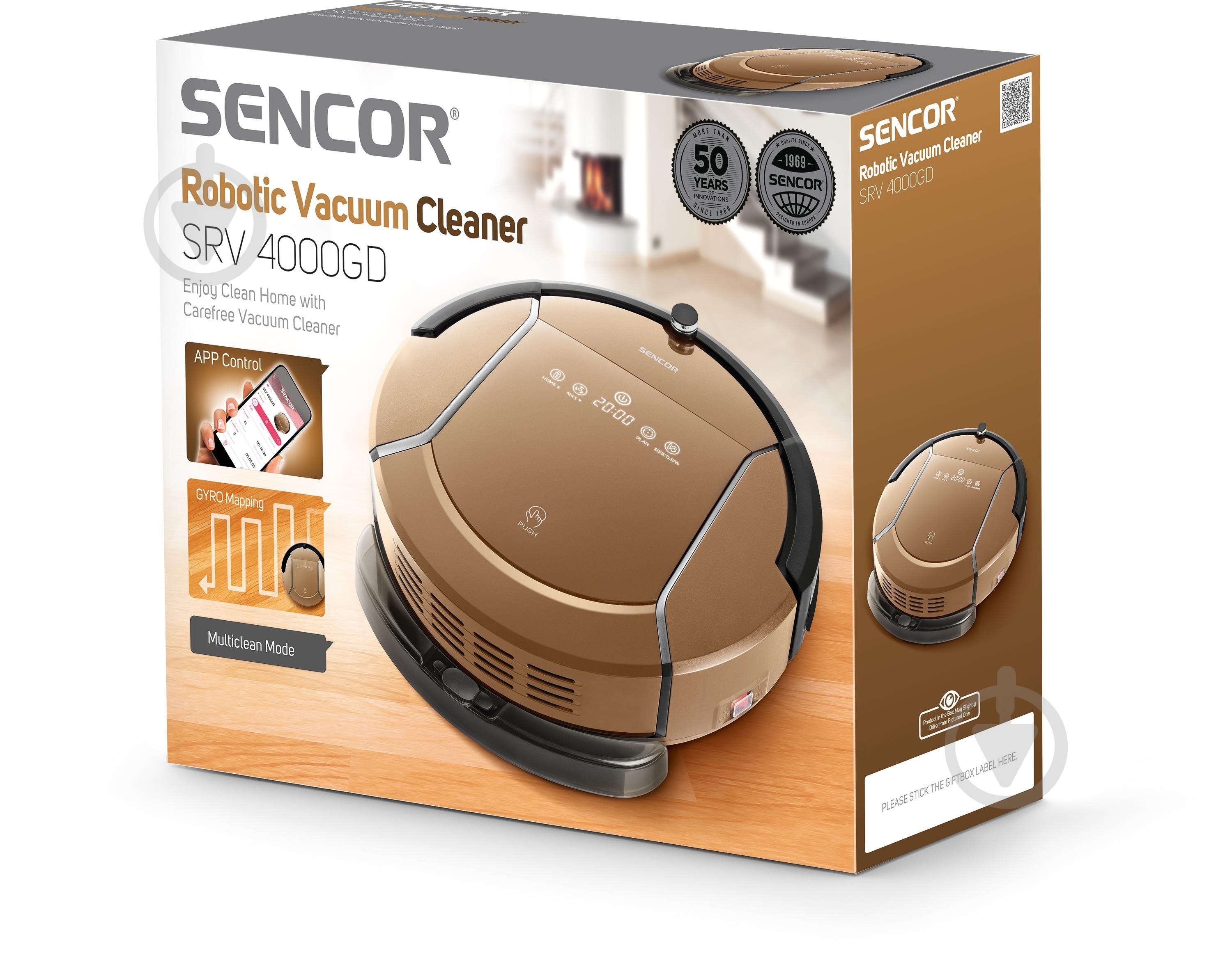 Робот-пылесос Sencor SRV4000GD-EUE3 - фото 4