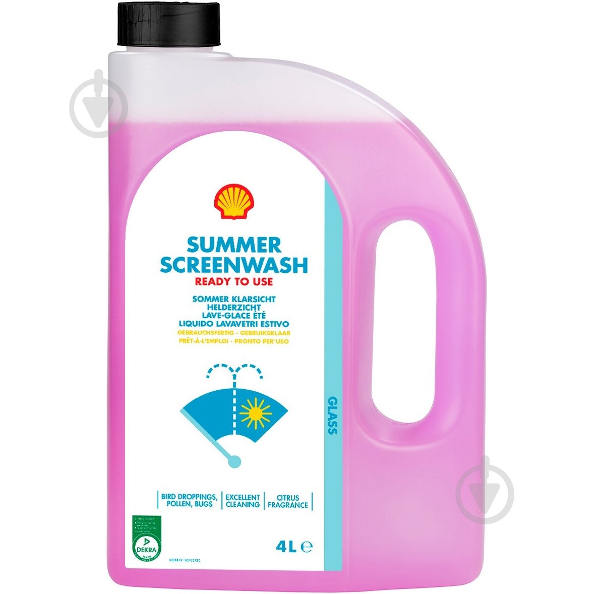 Омивач скла SHELL Summer Screenwash Ready to use літо 4 л - фото 1