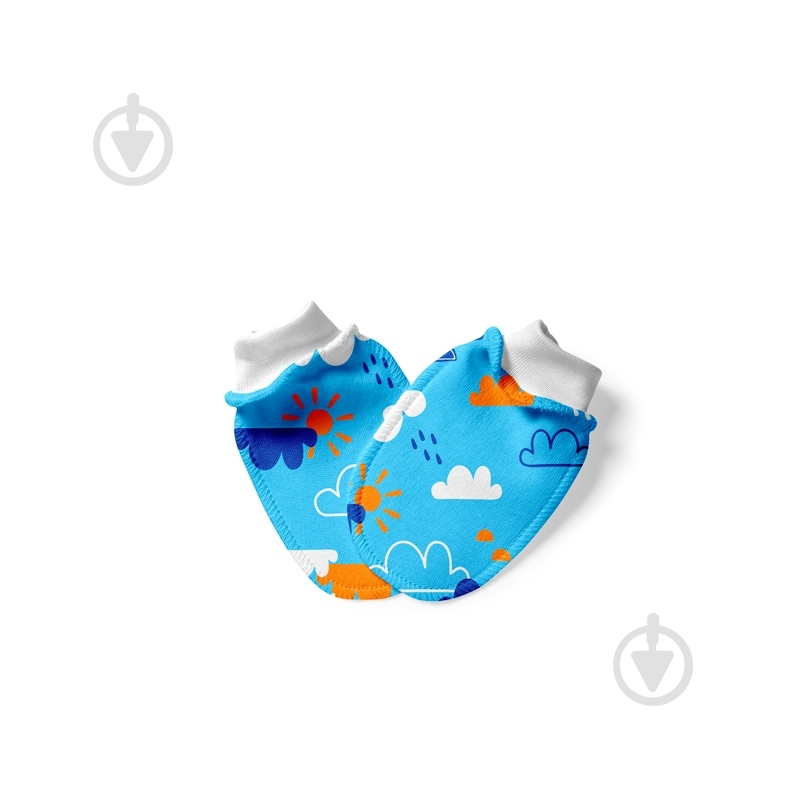 Дряпки ТМ Софія Blue Clouds р. 9 блакитний із принтом - фото 1 Дряпки ТМ Софія Blue Clouds р. 9 блакитний із принтом - фото 1