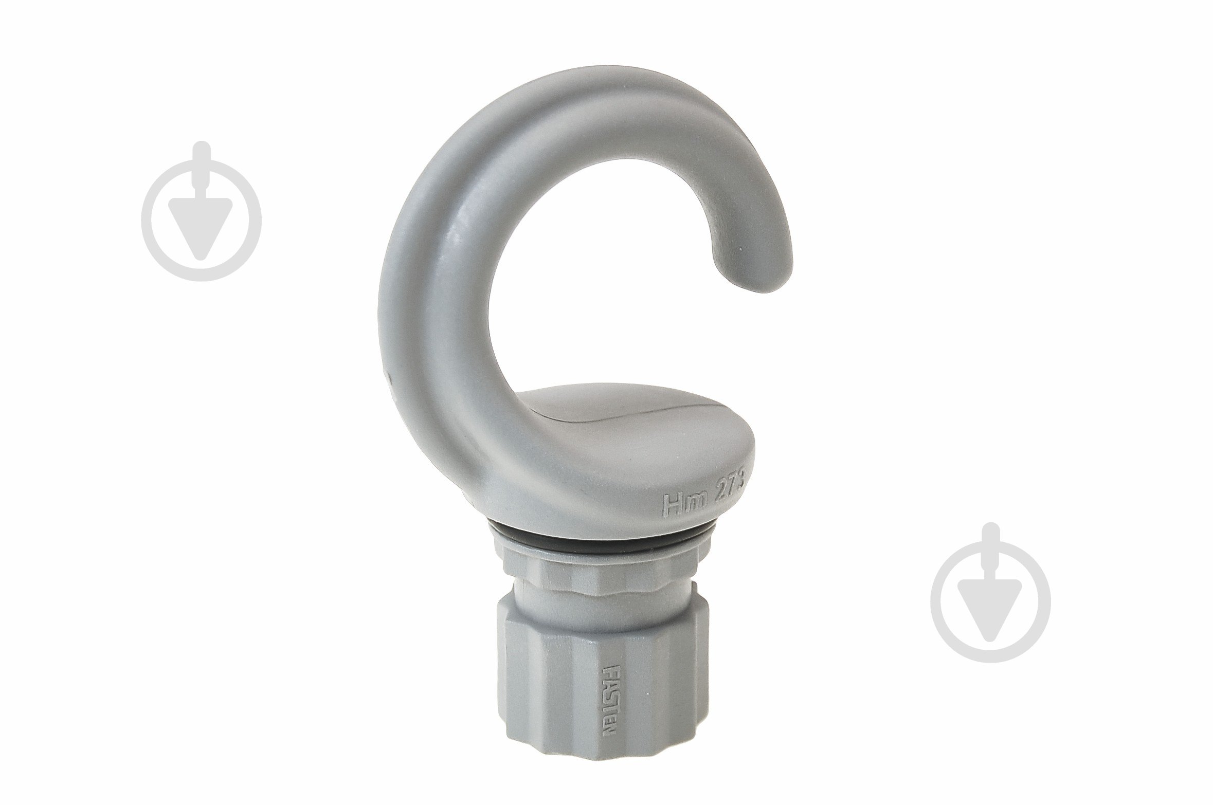 Крючок Borika с фиксатором Hm273 серый - фото 1 Крючок Borika с фиксатором Hm273 серый - фото 1