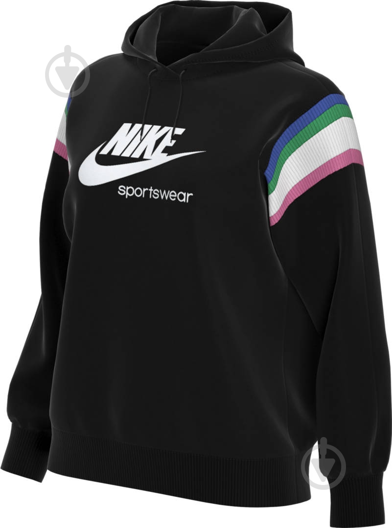 Джемпер Nike W NSW HRTG PO HOODIE CU5923-010 р. L чорний - фото 3