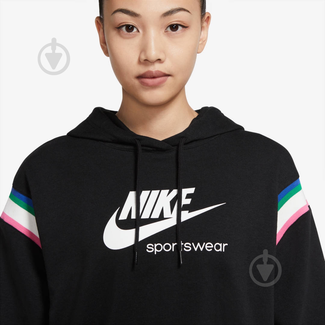 Джемпер Nike W NSW HRTG PO HOODIE CU5923-010 р. L чорний - фото 6