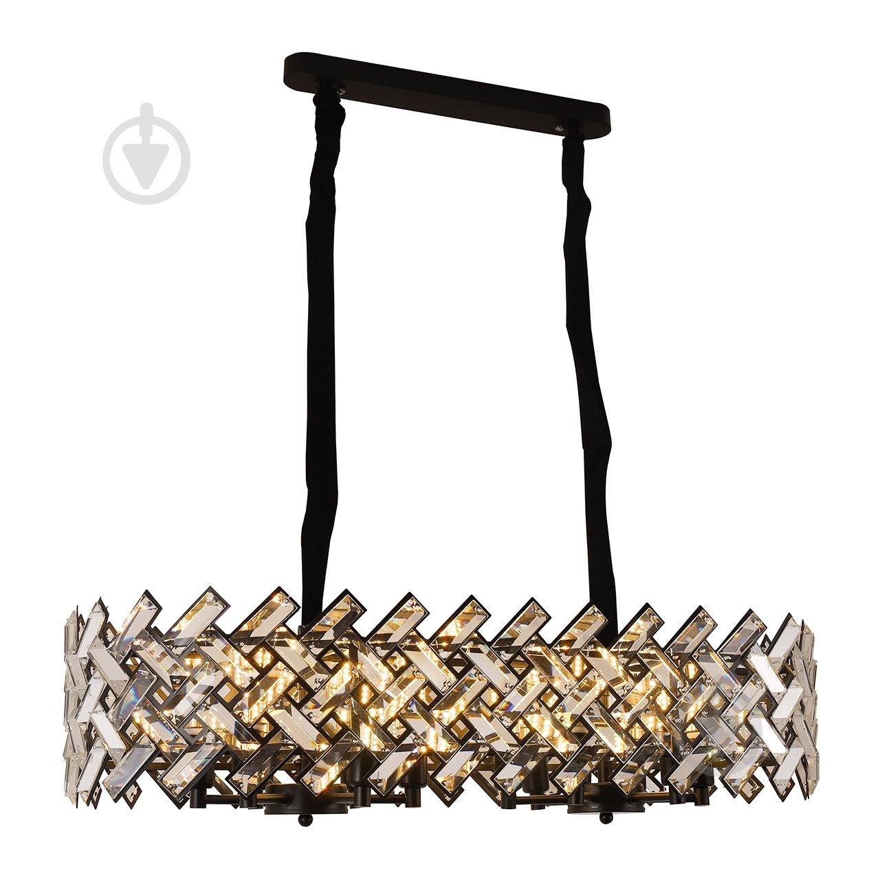 Люстра підвісна NEW ARTIER Cris-Art Verta BK 12xE14 чорний - фото 1 Люстра підвісна NEW ARTIER Cris-Art Verta BK 12xE14 чорний - фото 1