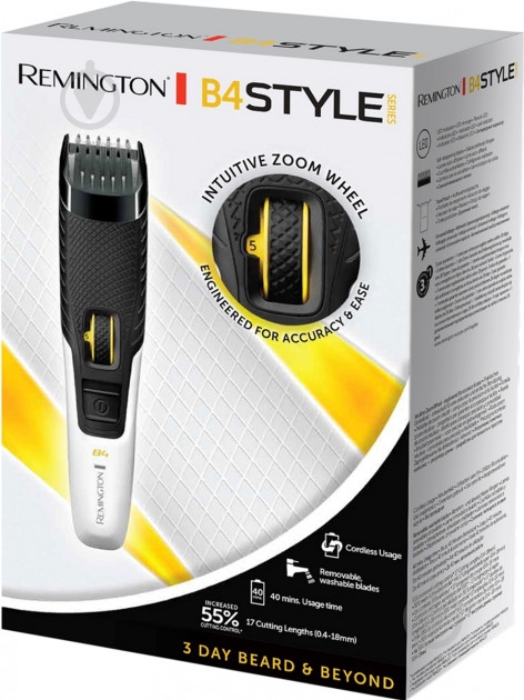 Триммер для бороды Remington MB4000 Style Series B4 - фото 6 Триммер для бороды Remington MB4000 Style Series B4 - фото 6