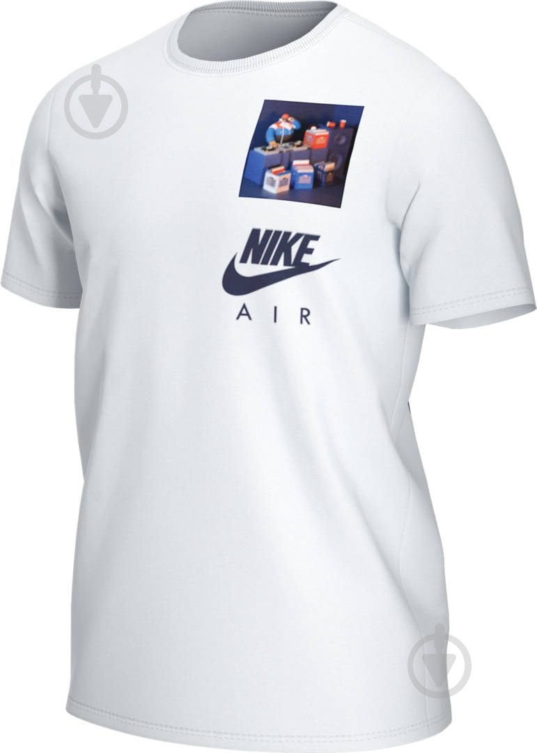 Футболка Nike M NSW SS TEE AIRMAN DJ CW0413-100 р.M белый - фото 3