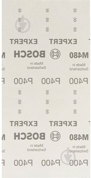Наждачний папір Bosch M480 115x230 мм K400 50 шт 2608900775 - фото 1