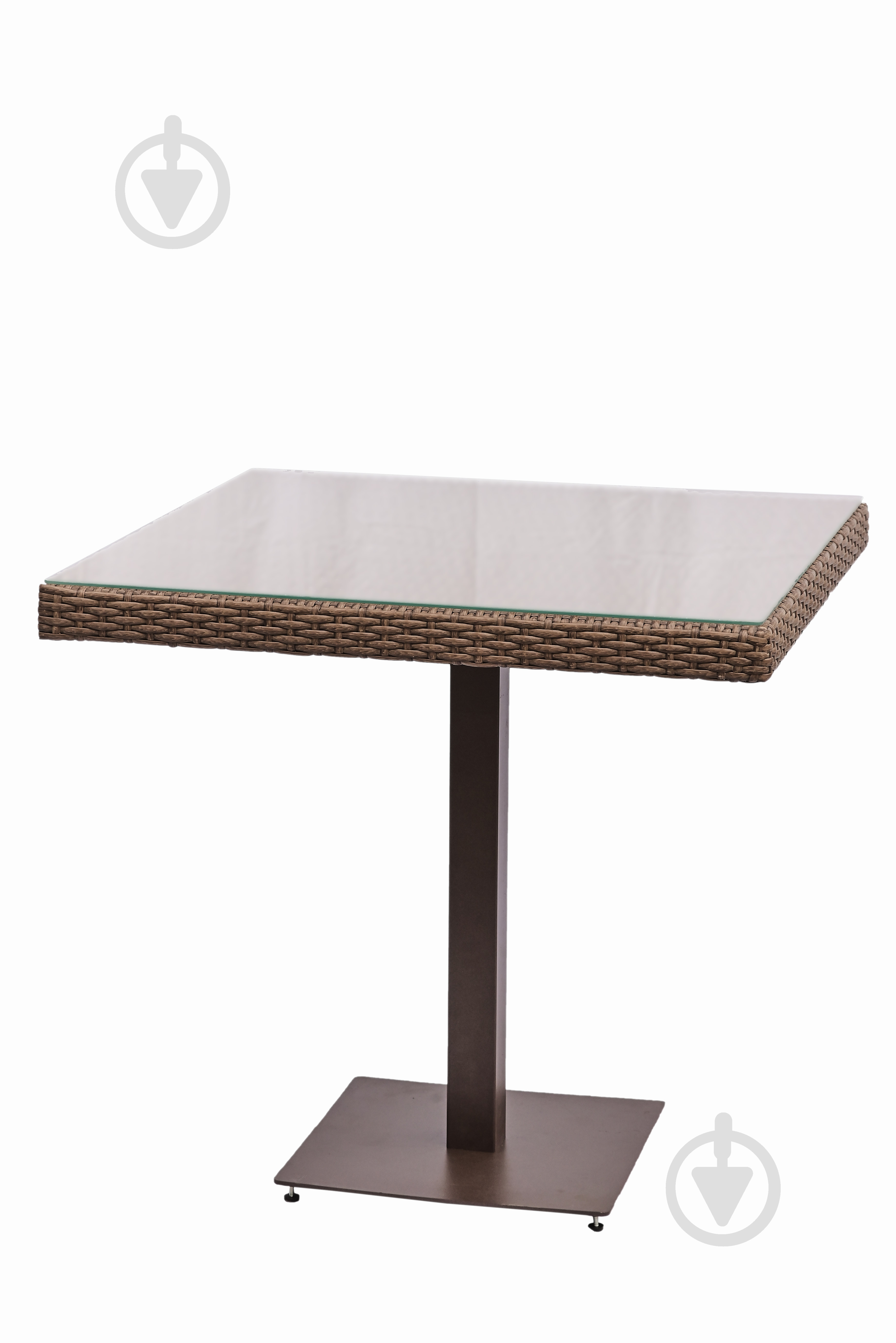 Стол Корфу Мидл табако 0749 80x80 см табако - фото 1