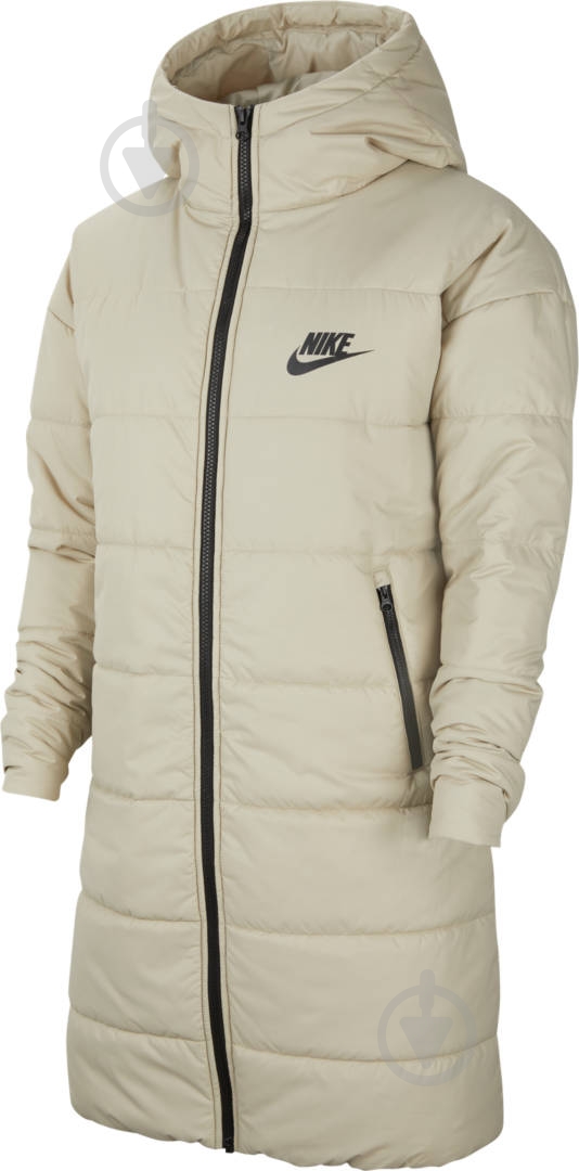 Куртка женское зимнее Nike W NSW CORE SYN PARKA CZ1463-230 р.M бежевое - фото 1