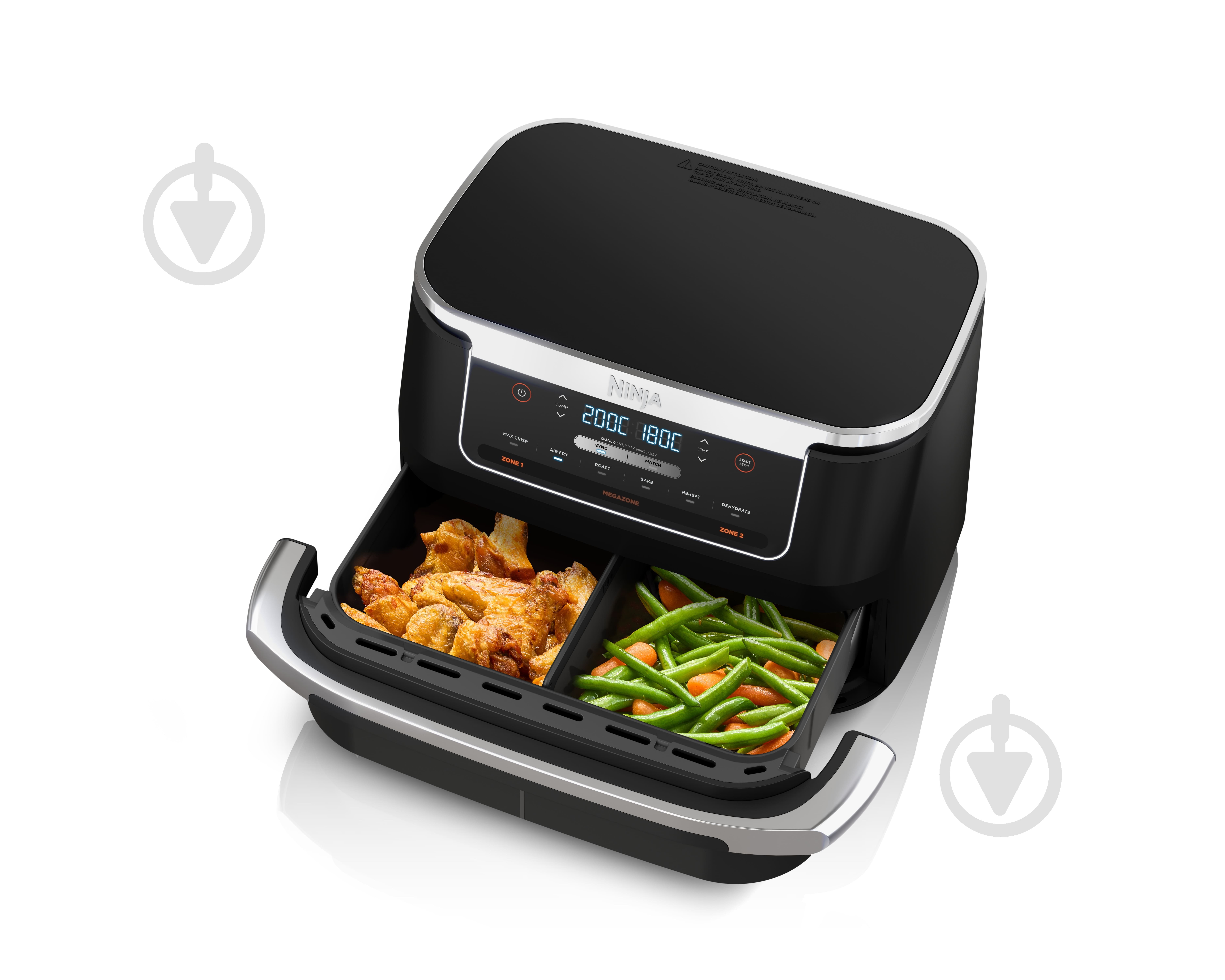 Мультипечь NINJA Foodi FlexDrawer 6,6 л AF550EU - фото 4