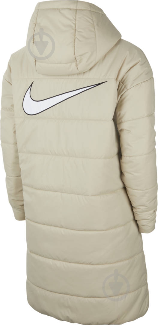 Куртка женское зимнее Nike W NSW CORE SYN PARKA CZ1463-230 р.S бежевое - фото 2