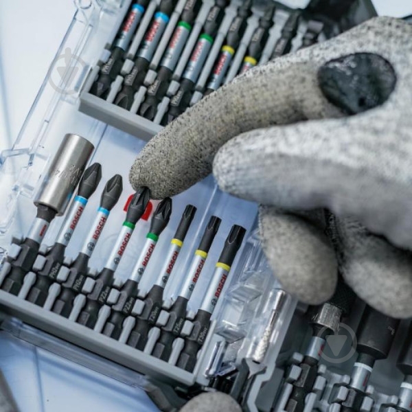 Набор бит Bosch Pro Pozidriv PZ2 55 мм 15 шт. 2608522546 - фото 4