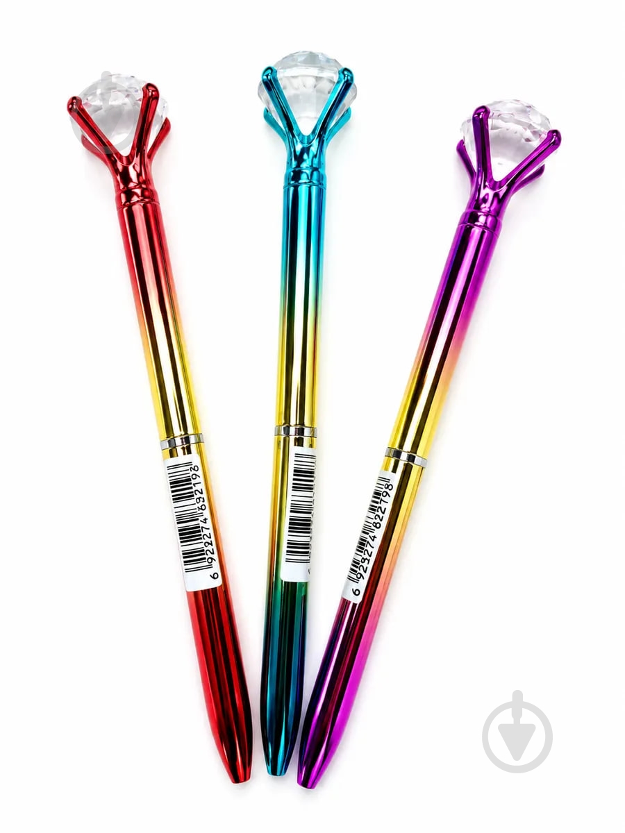 Ручка шариковая Brushme Gradient Diamond KN9004 - фото 2