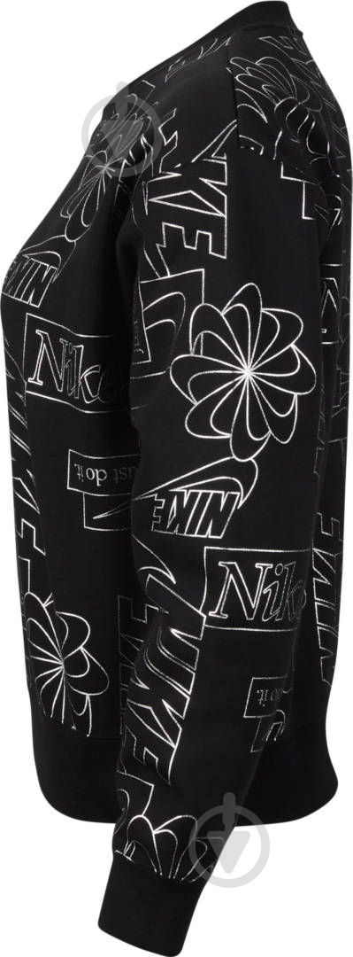 Світшот Nike W NSW ICN CLSH FLC AOP TOP CZ1868-010 р. L чорний - фото 4 Світшот Nike W NSW ICN CLSH FLC AOP TOP CZ1868-010 р. L чорний - фото 4