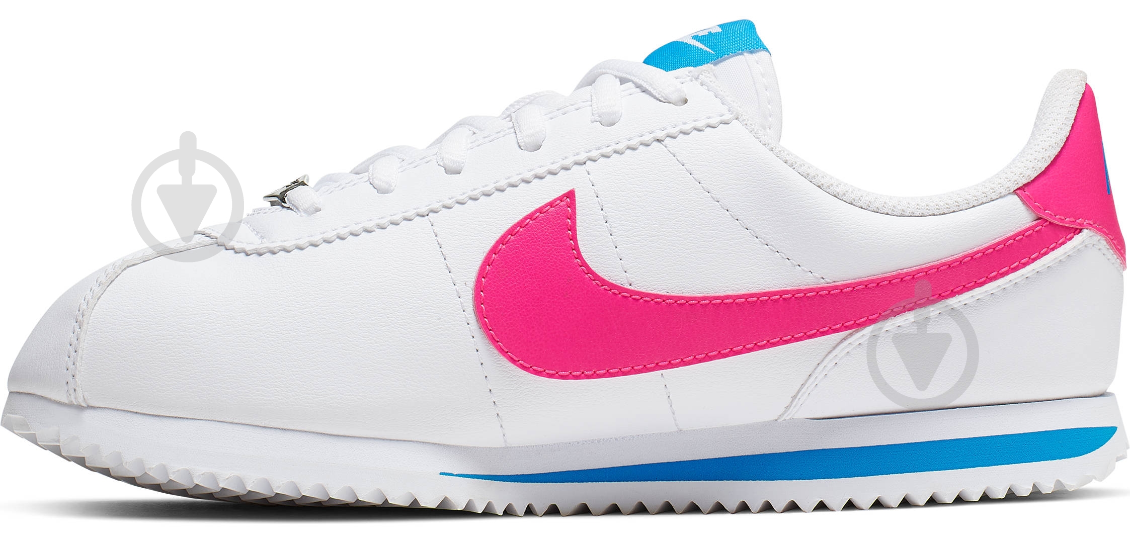 Кросівки для хлопчиків Nike CORTEZ BASIC SL BG 904764-107 р.40 білі - фото 5 Кросівки для хлопчиків Nike CORTEZ BASIC SL BG 904764-107 р.40 білі - фото 5