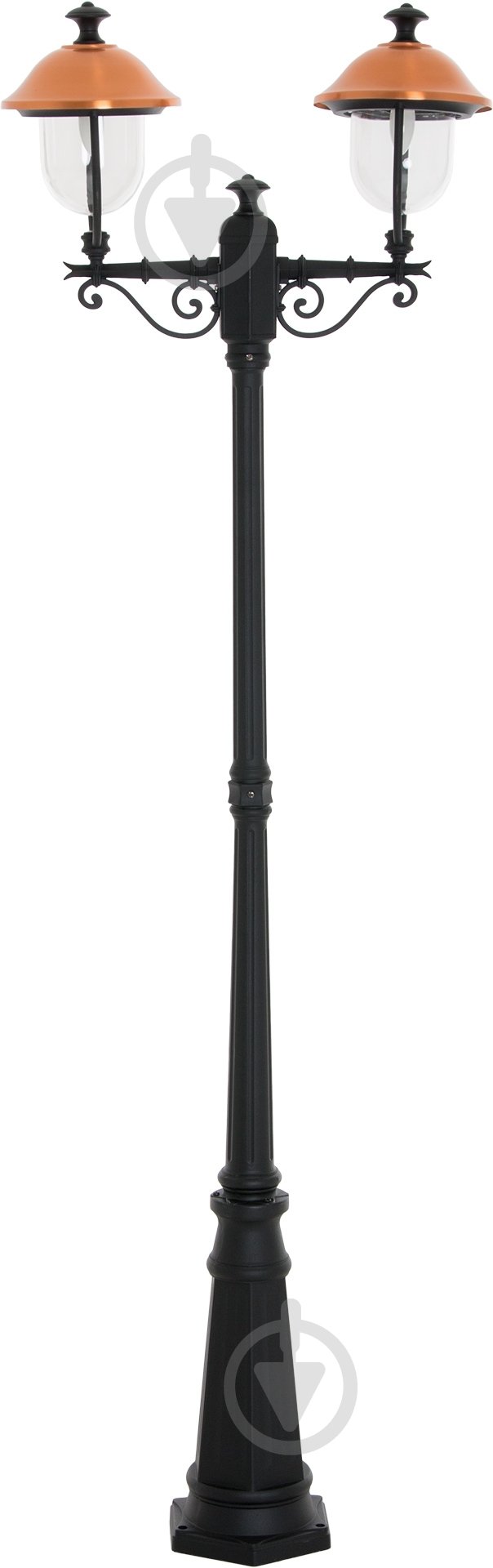 Фонарный столб Интеркласс Милан E14 40 Вт IP44 черный С 56820-2 - фото 1 Фонарный столб Интеркласс Милан E14 40 Вт IP44 черный С 56820-2 - фото 1