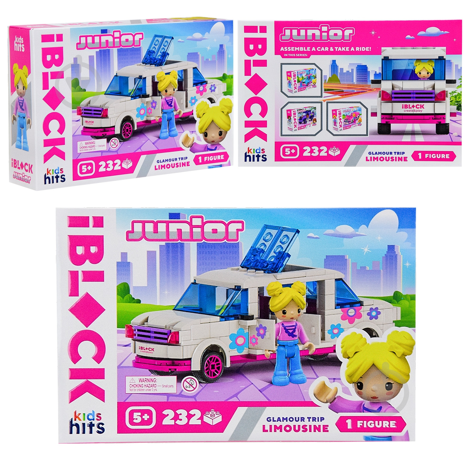 Конструктор Iblock Kids hits JUNIOR KH08/002/2 - фото 1 Конструктор Iblock Kids hits JUNIOR KH08/002/2 - фото 1