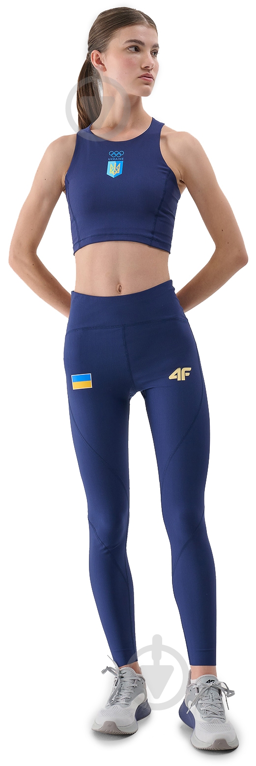 Тайтсы 4F 4FOSS24TFTIF348-31S р.2XL синий - фото 4