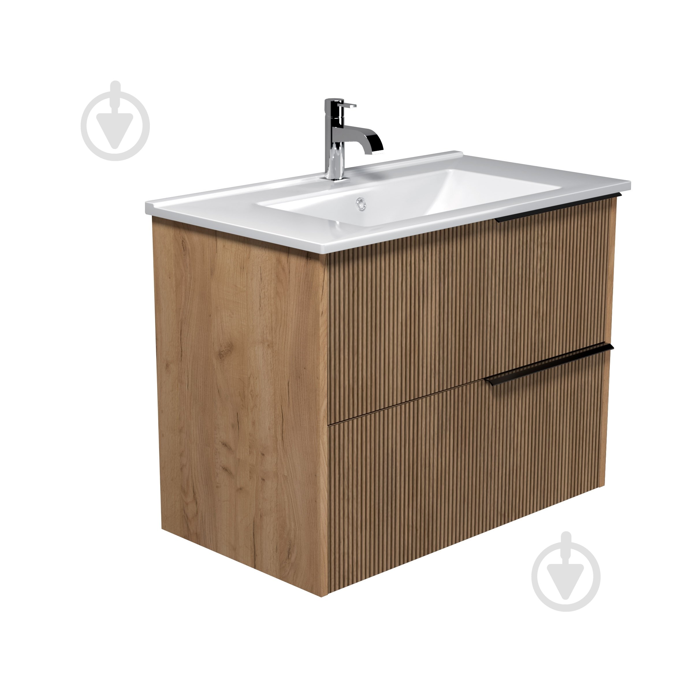 Тумба підвісна Мойдодир Grace 80-A з умивальником Su-80 - фото 1