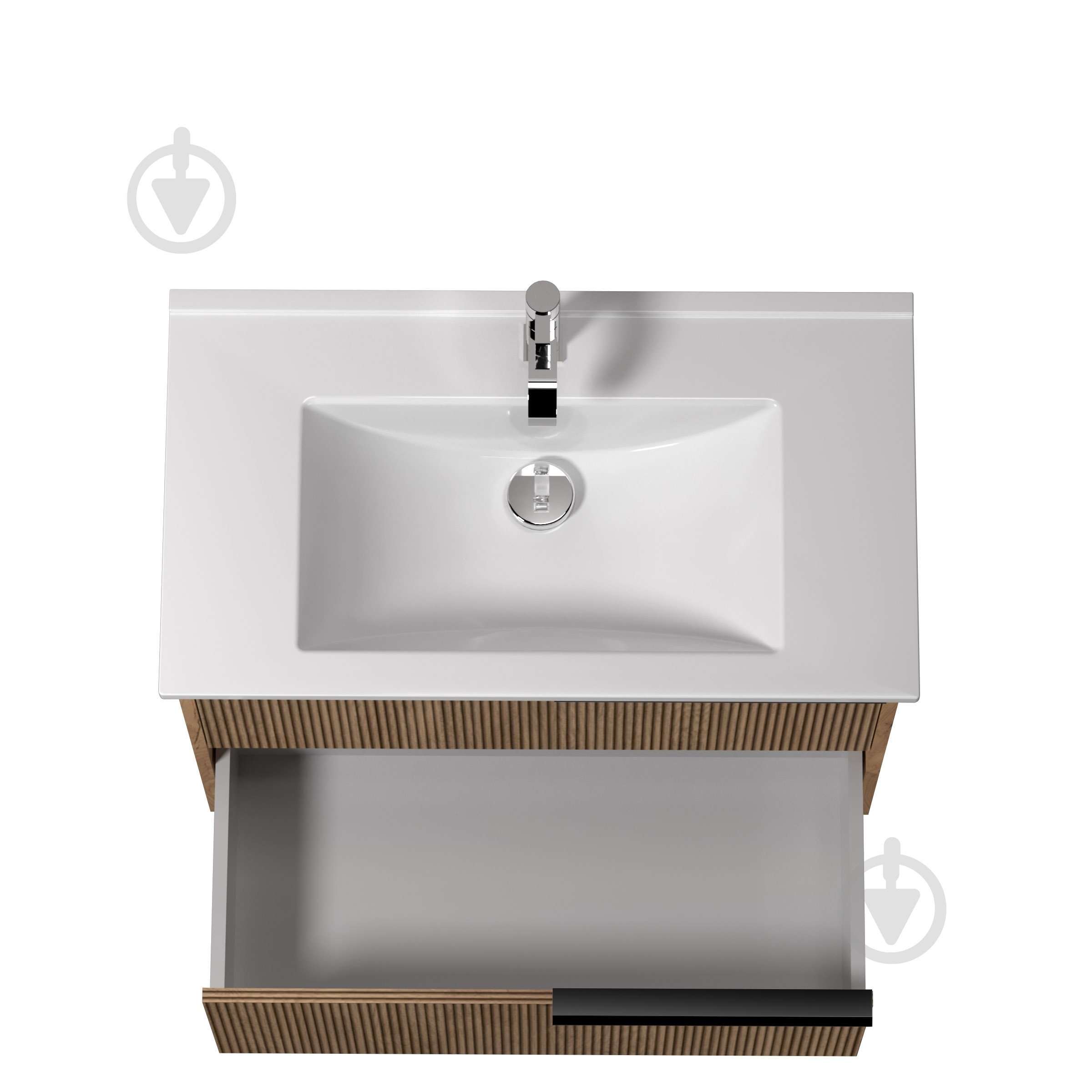 Тумба підвісна Мойдодир Grace 80-A з умивальником Su-80 - фото 6