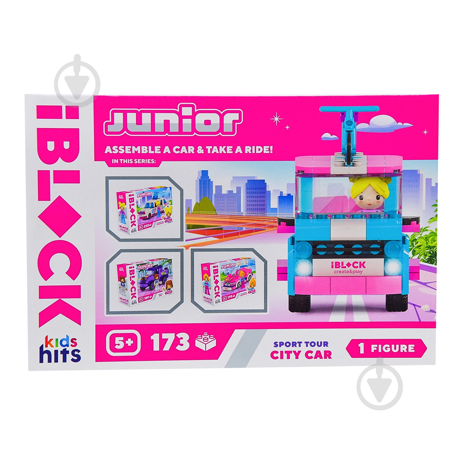 Конструктор Iblock Kids hits JUNIOR KH08/002/4 - фото 2