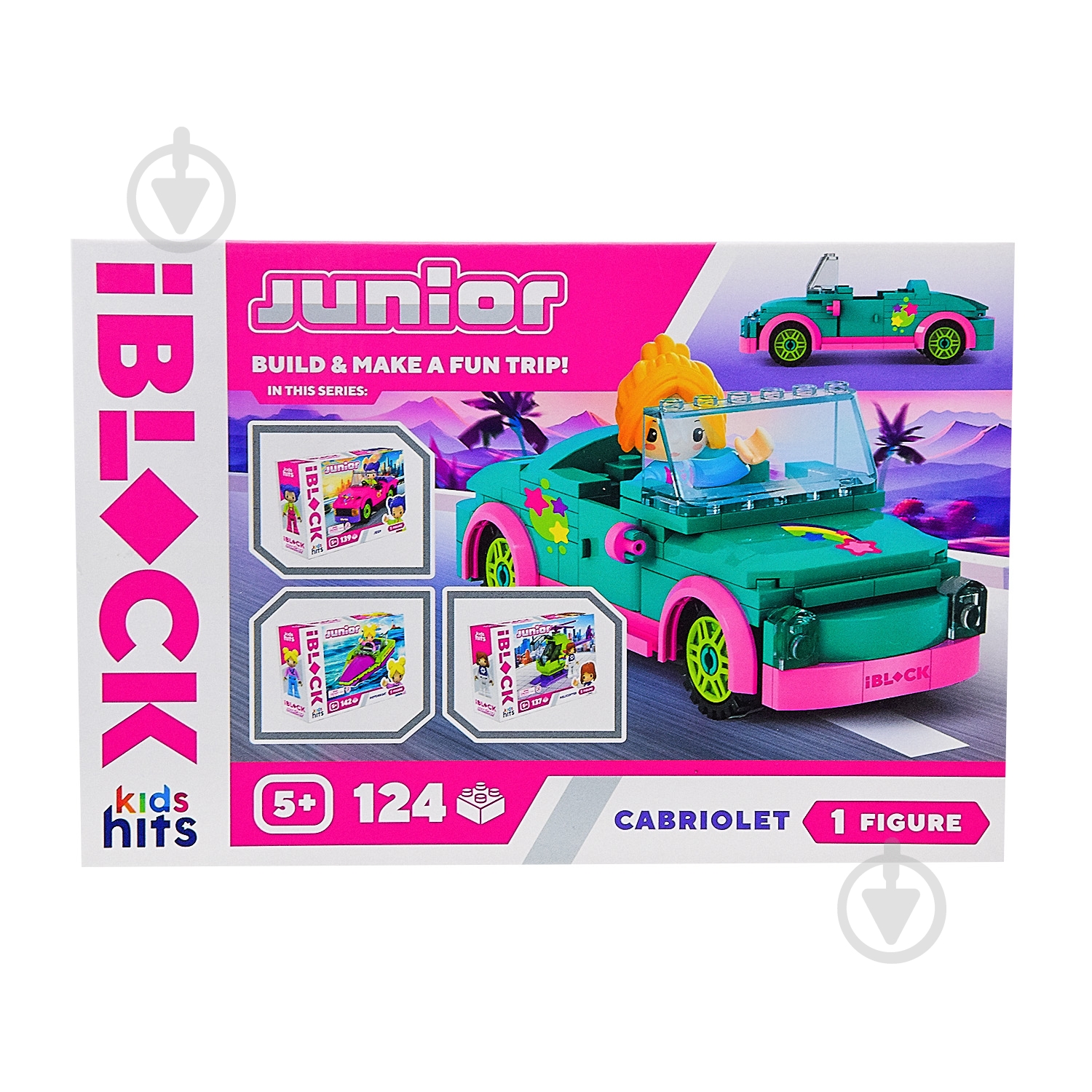 Конструктор Iblock Kids hits JUNIOR KH08/012/02 - фото 3